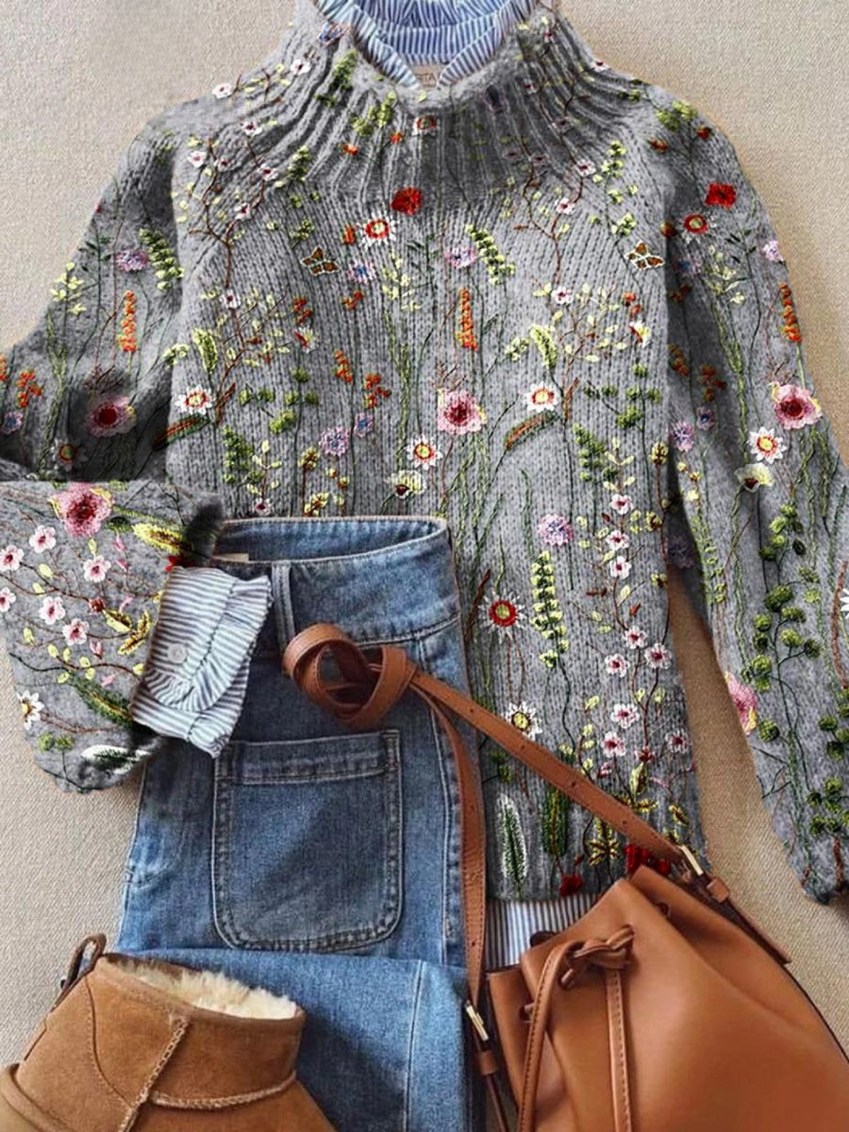 ABIGAIL | CLASSIC VINTAGE FLORAL JUMPER