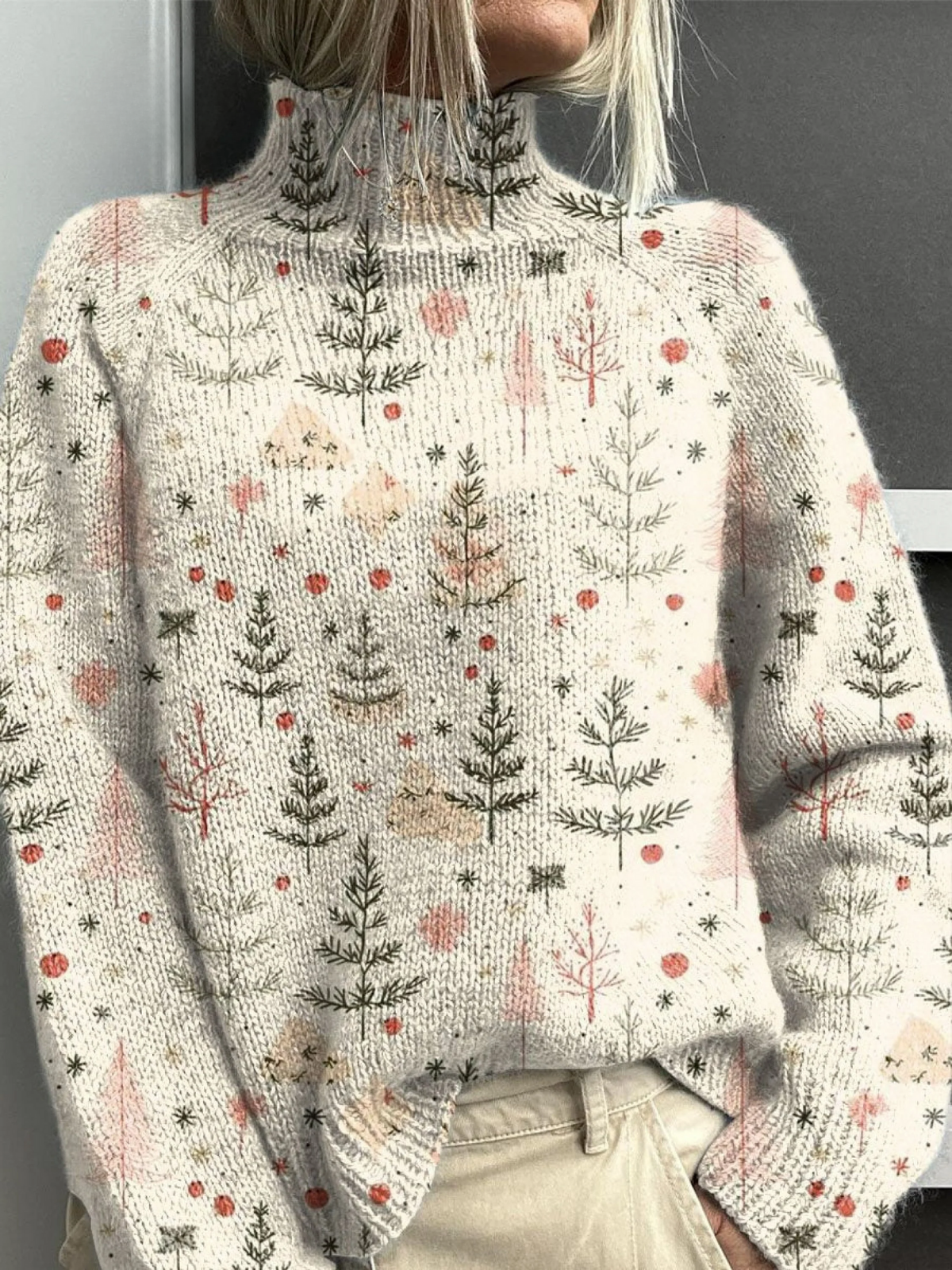 ASHLYN | CHRISTMAS TURTLENECK JUMPER