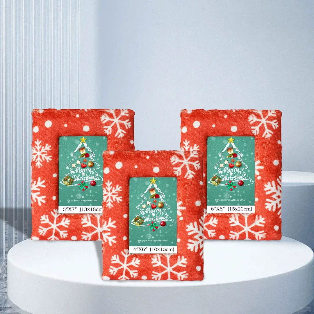 SNOWVIA | SNOWFLAKE CHRISTMAS PHOTO FRAME SET
