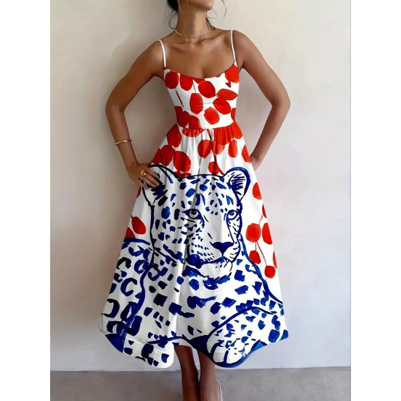 ZARELLE | WILD MUSE MIDI DRESS