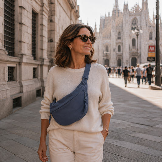 MARA | BLUE SHOULDER BAG