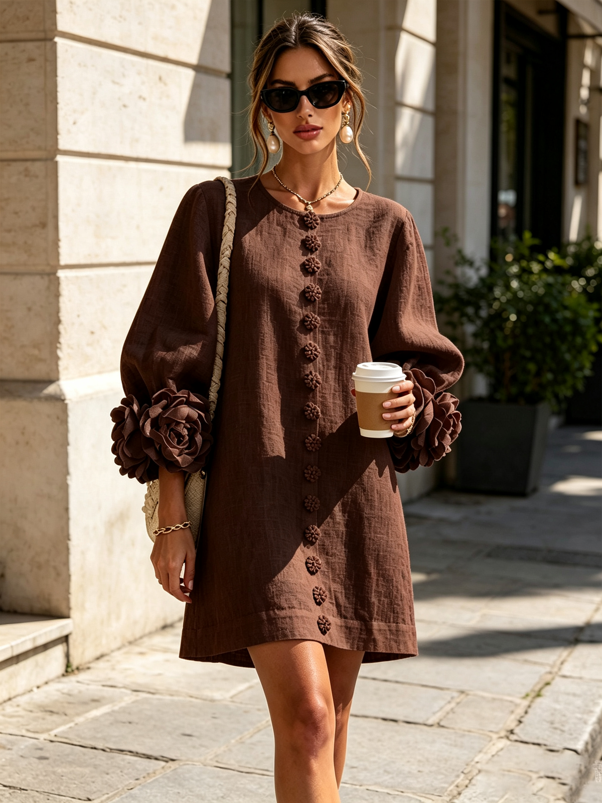MARIETTA | SCULPTURAL SHIFT DRESS