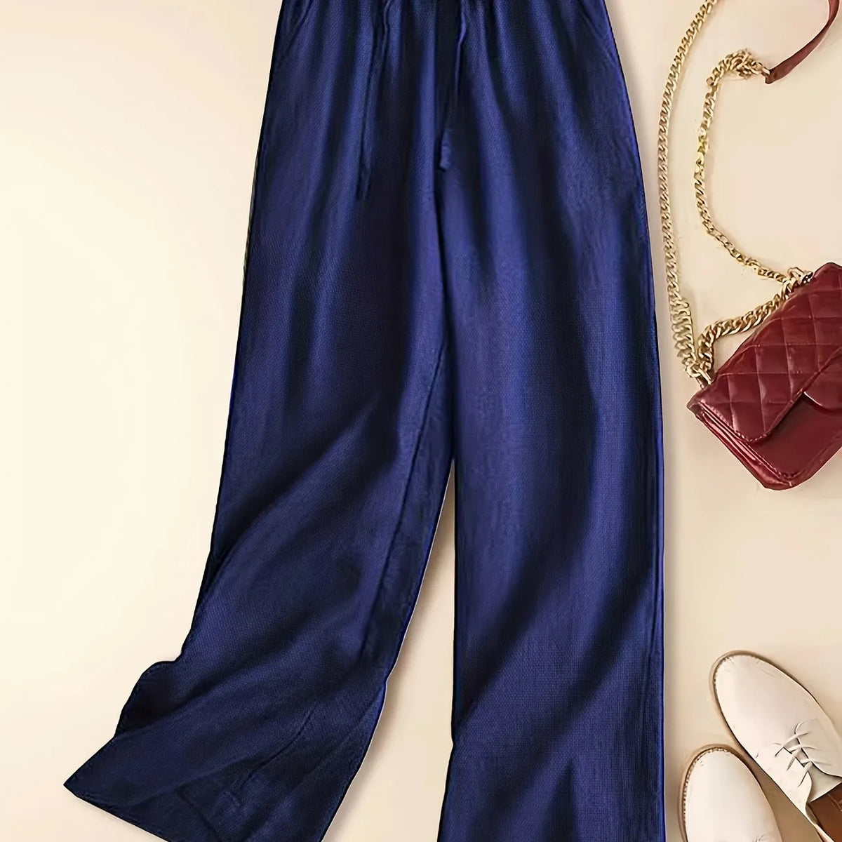 GAIL | EFFORTLESS WIDE-LEG TROUSERS
