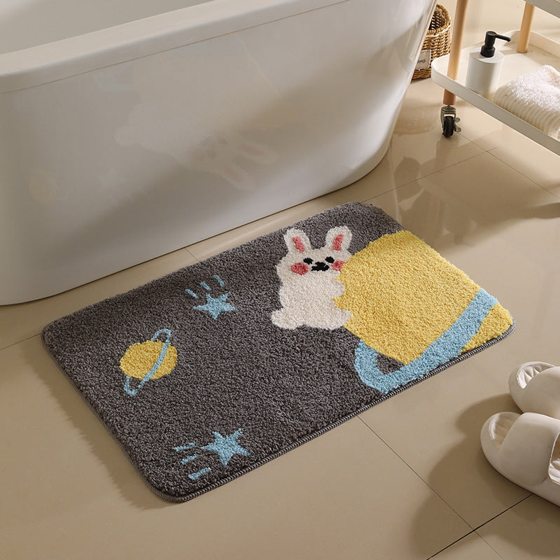 MOONBUNNY | CUTE RABBIT NON-SLIP BATH MAT