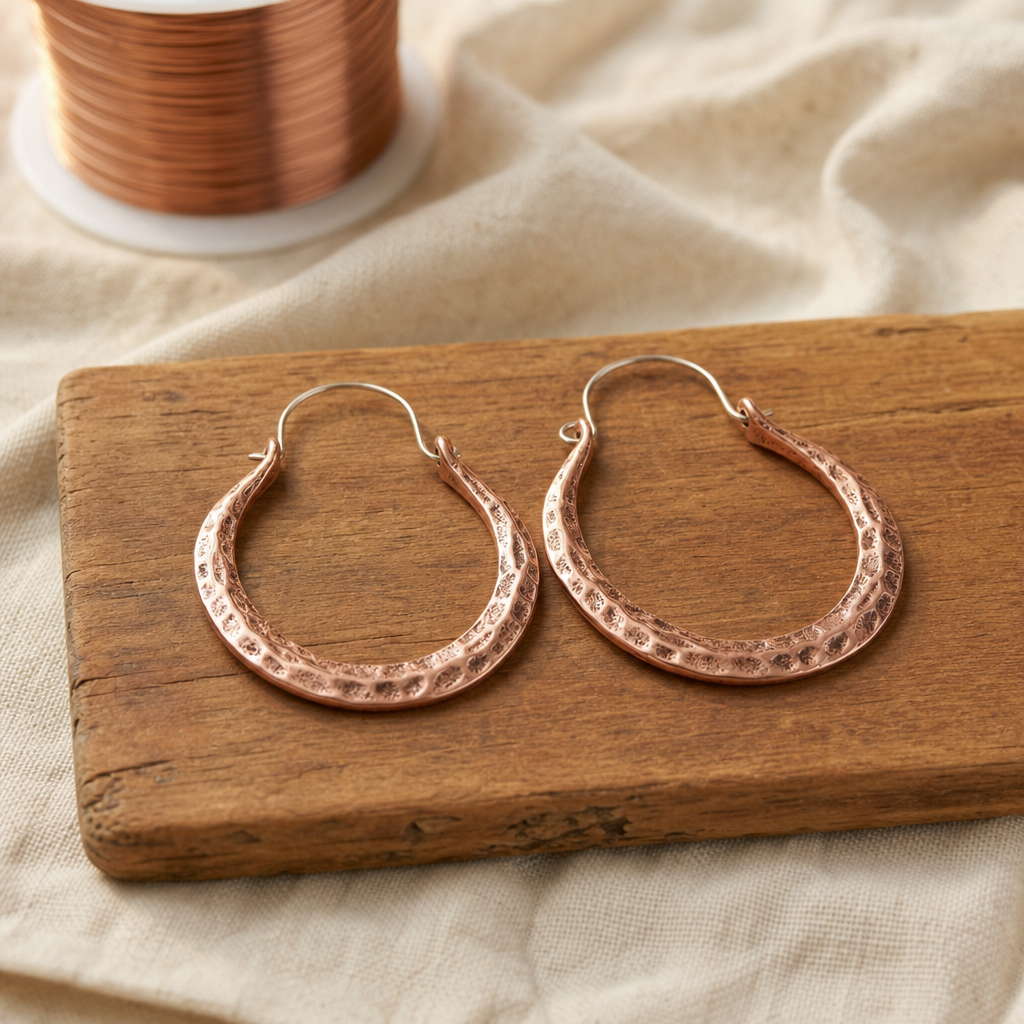 CHLOE | EMBER COPPER EARRINGS
