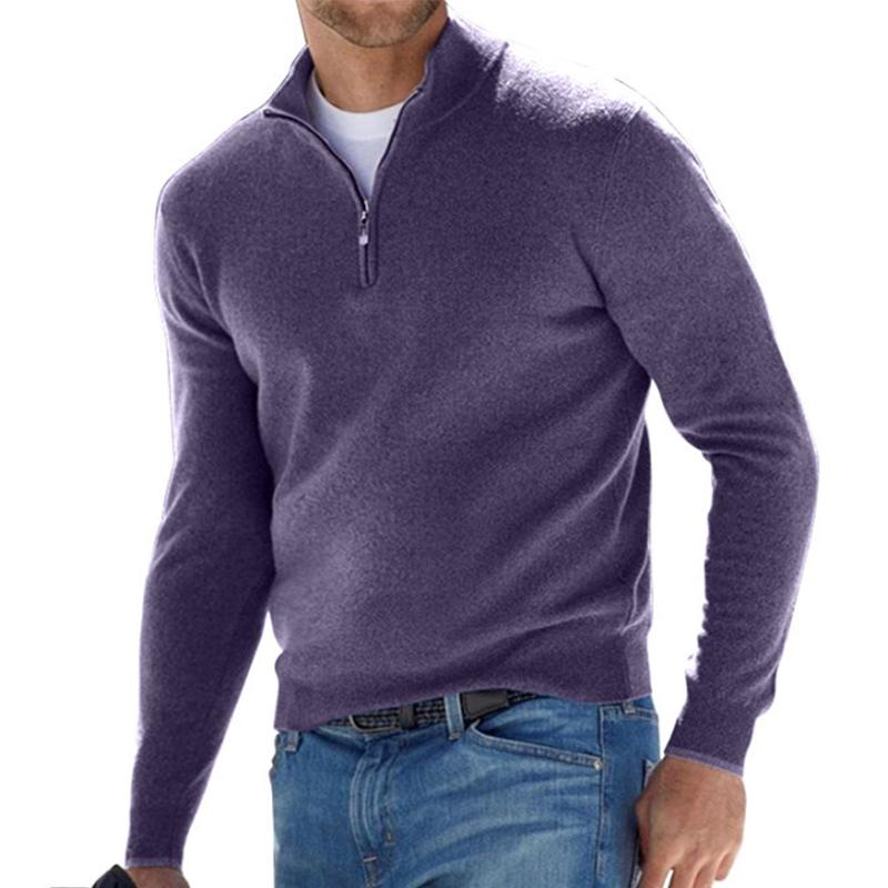 THOMAS | MEN'S ELEGANT ZIP-UP JUMPER