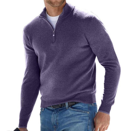 THOMAS | MEN'S ELEGANT ZIP-UP JUMPER