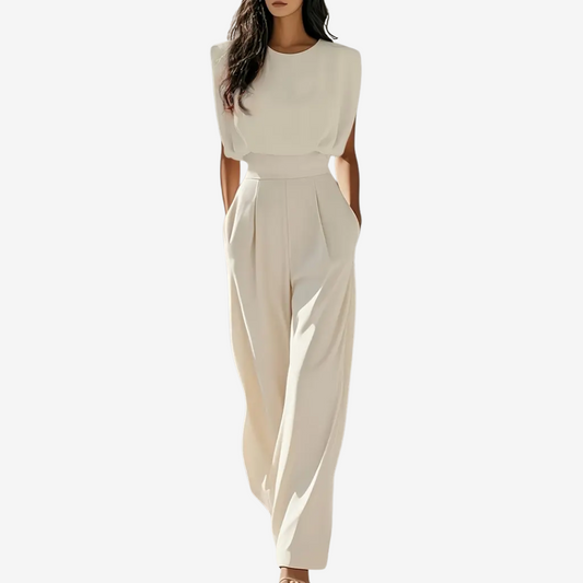 CYNTHIA | JUMPSUIT WITH DEFINED WAIST