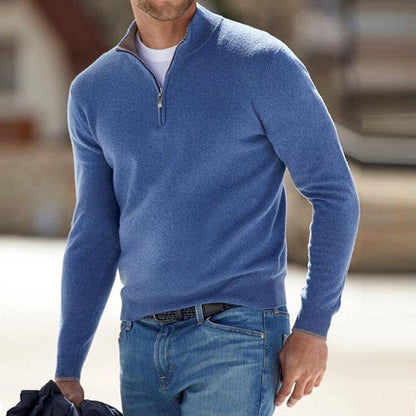 THOMAS | MEN'S ELEGANT ZIP-UP JUMPER