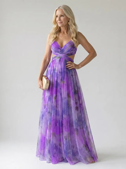 ISEL | SOFT WRAP MAXI DRESS