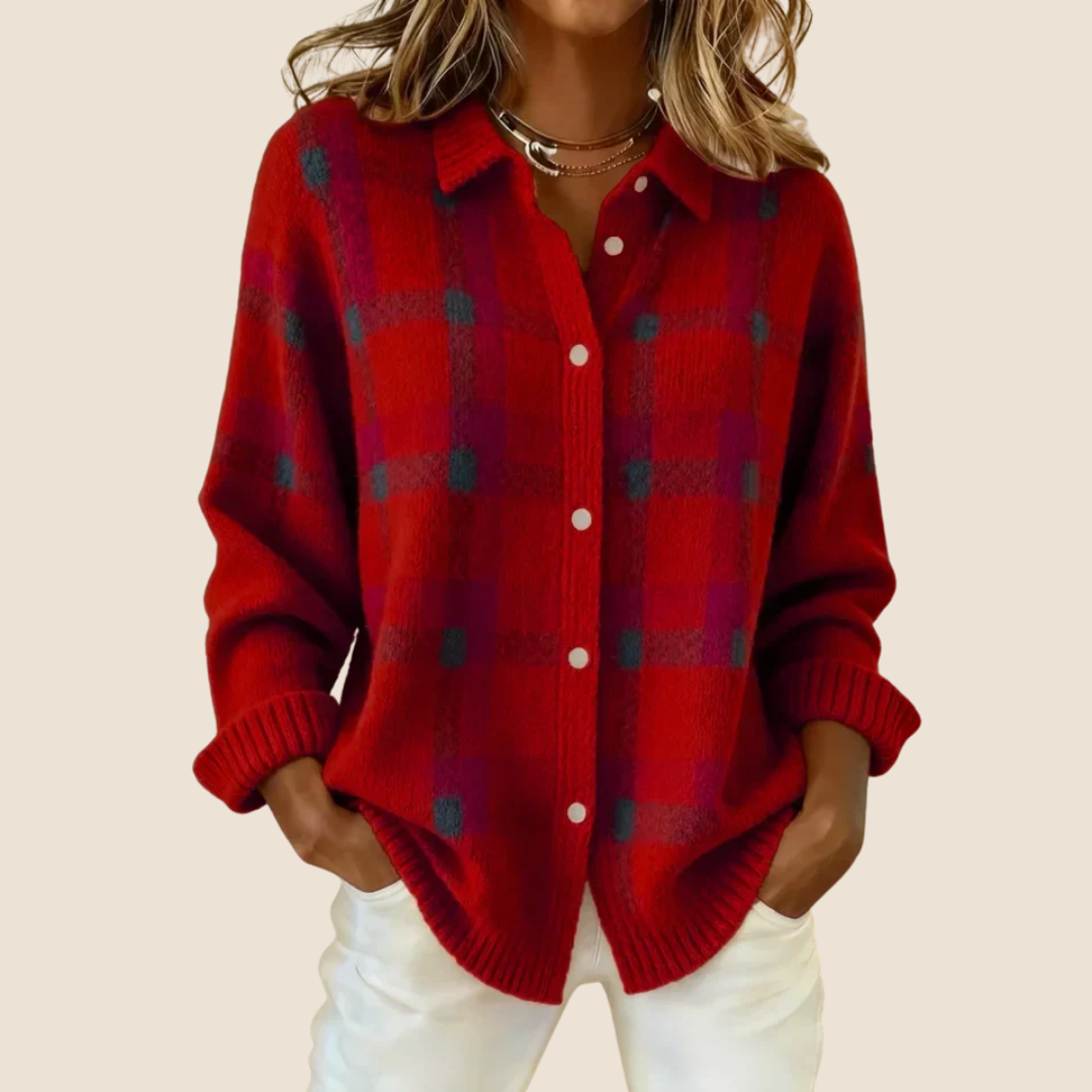 ELISE | ELEGANT BUTTON-UP CARDIGAN