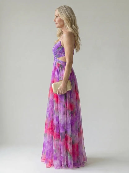 ISEL | SOFT WRAP MAXI DRESS
