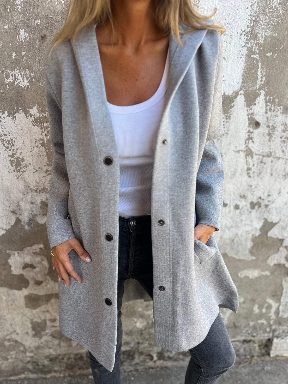 LAURA | COSY BUTTON-UP JACKET