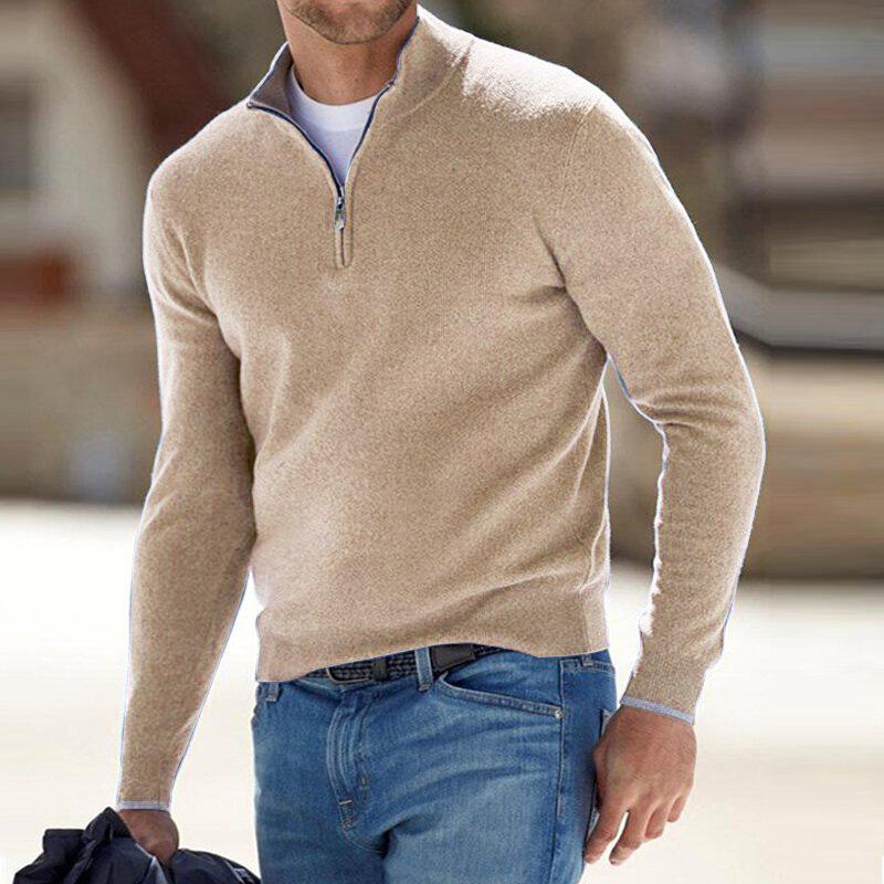 THOMAS | MEN'S ELEGANT ZIP-UP JUMPER