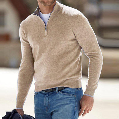 THOMAS | MEN'S ELEGANT ZIP-UP JUMPER