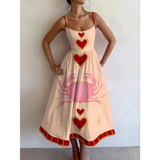 MARLOWYN | HEART TIDE MIDI DRESS