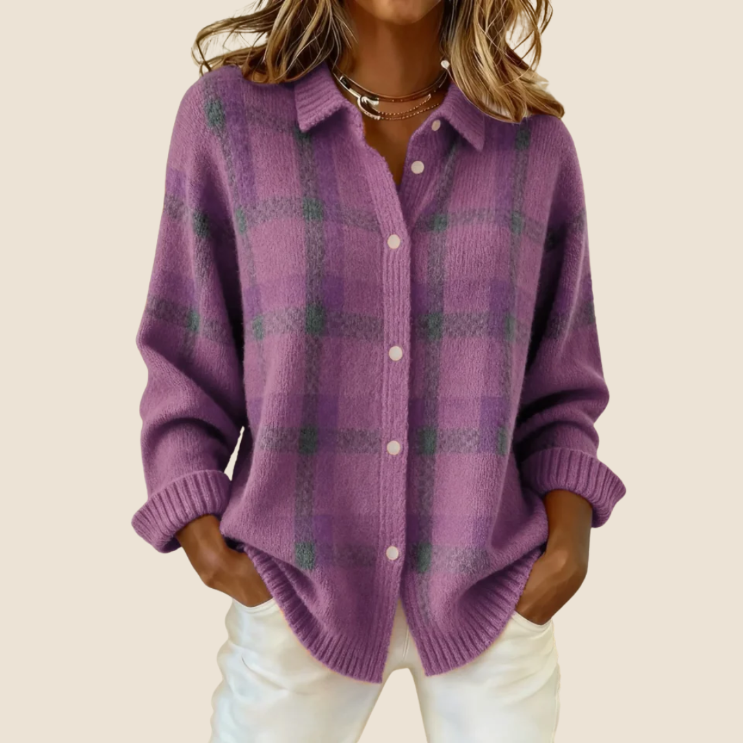 ELISE | ELEGANT BUTTON-UP CARDIGAN