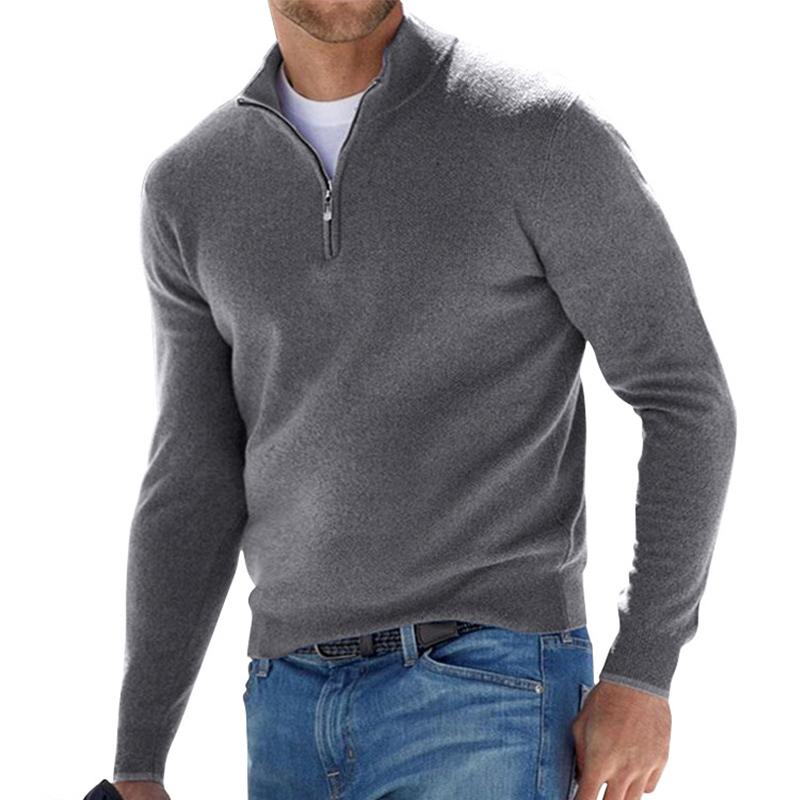 THOMAS | MEN'S ELEGANT ZIP-UP JUMPER