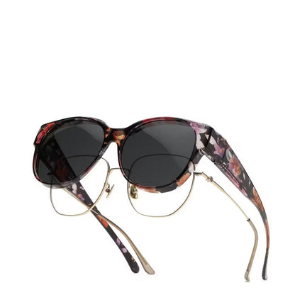 IRIS | POLARISED CAT EYE SUNGLASSES WITH UV400