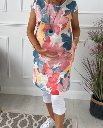 ANDREA | CASUAL FLORAL DRESS