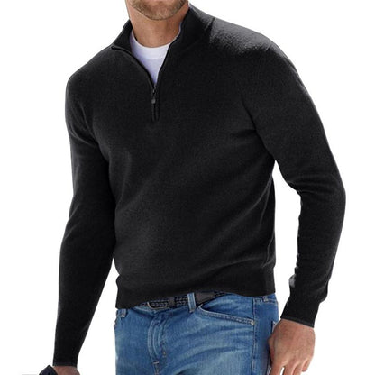 THOMAS | MEN'S ELEGANT ZIP-UP JUMPER