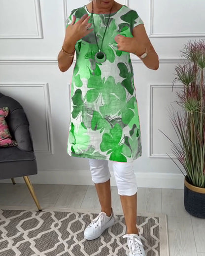 ANDREA | CASUAL FLORAL DRESS