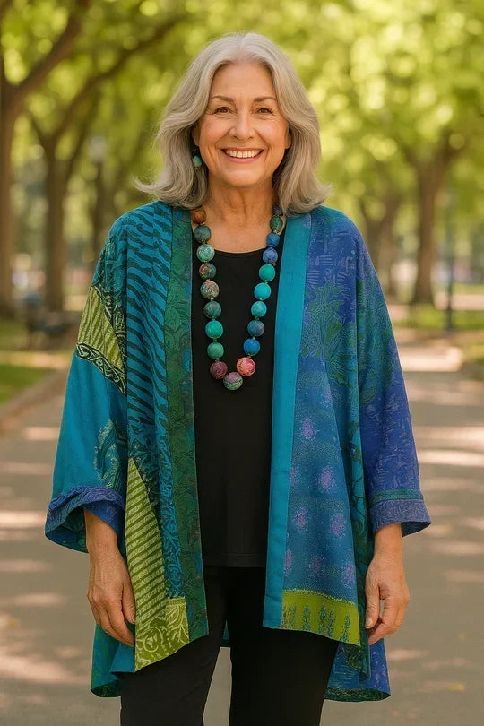 HERMIONE | ELEGANT DRAPE CARDIGAN