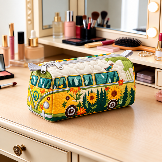 SUNMEADOW | SUNFLOWER FOREST CAMPER COSMETIC BAG