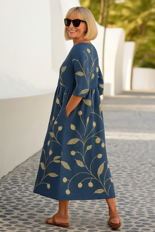 NATALIE | RELAXED MIDI DRESS
