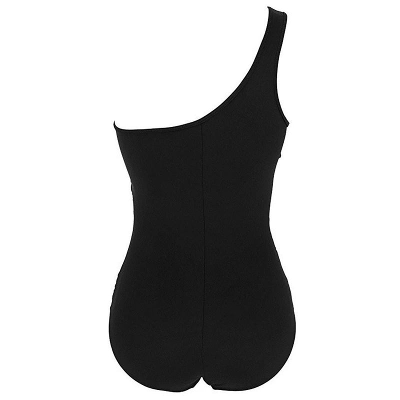 NAYLA | YOUR ELEGANT ONE-SHOULDER SWIMSUIT IN COMFORTABLE SIZES