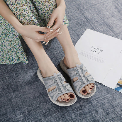 OLIVIA | SPORTY ORTHOPEDIC SLIDE SANDALS