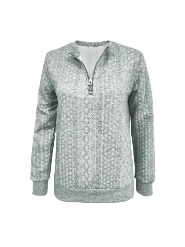 ALICE | ELEGANT QUARTER-ZIP JUMPER