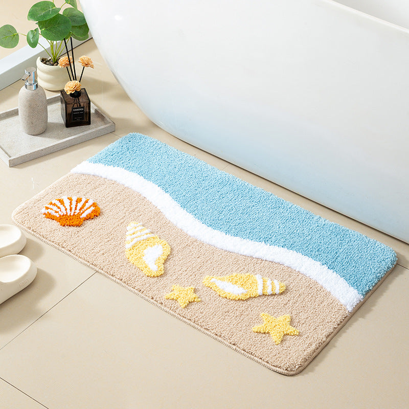 NON-SLIP ABSORBENT BATHROOM MAT