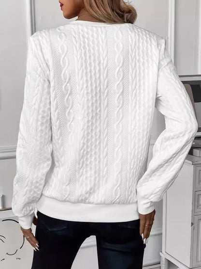 ALICE | ELEGANT QUARTER-ZIP JUMPER