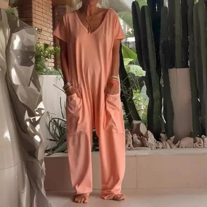 Vega | Wide-Leg-Jumpsuit mit Taschen