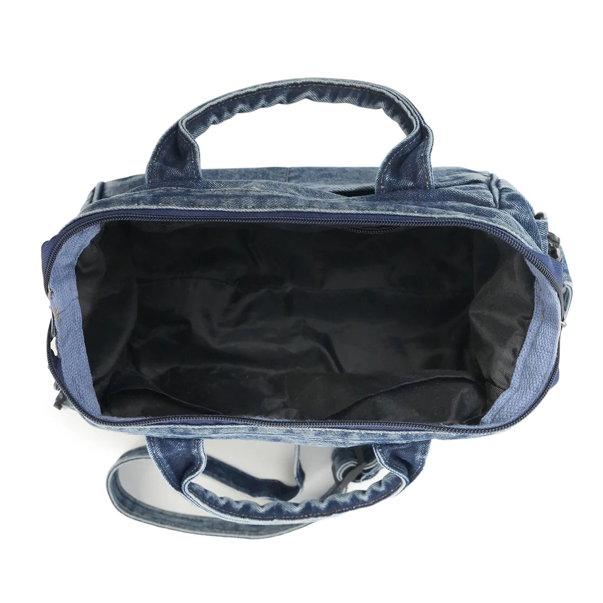 Delfina | Kissen-Shopper aus Used-Denim