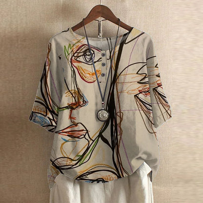 ROSALINE | RETRO-INSPIRED BLOUSE