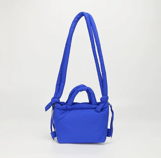 Adriana | Eckige Nylon-Crossbody-Tasche
