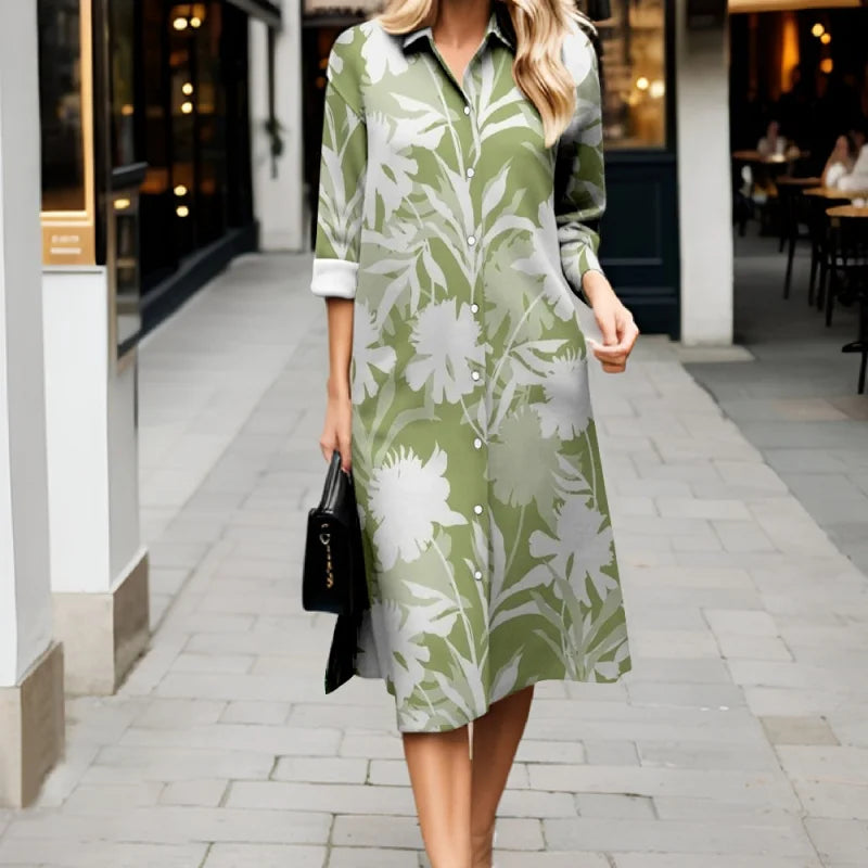 Luna | Oversized-Hemdblusenkleid