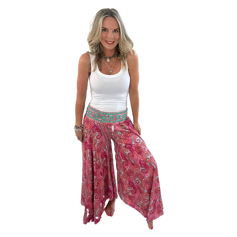 Ambar | Print-Hose, Wide Leg