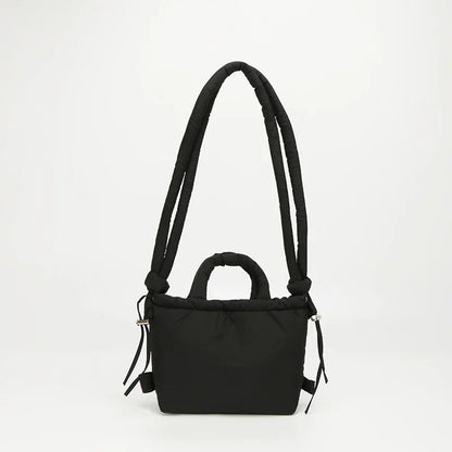 Adriana | Eckige Nylon-Crossbody-Tasche
