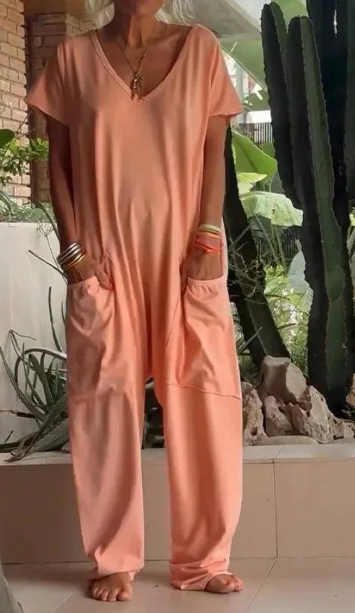 Vega | Wide-Leg-Jumpsuit mit Taschen