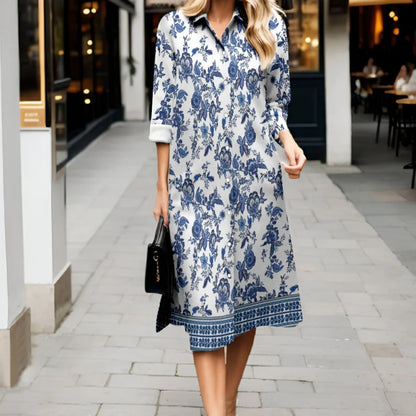 Luna | Oversized-Hemdblusenkleid