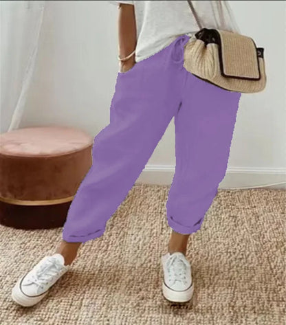 Jade | Knöchellange Wide-Leg-Hose