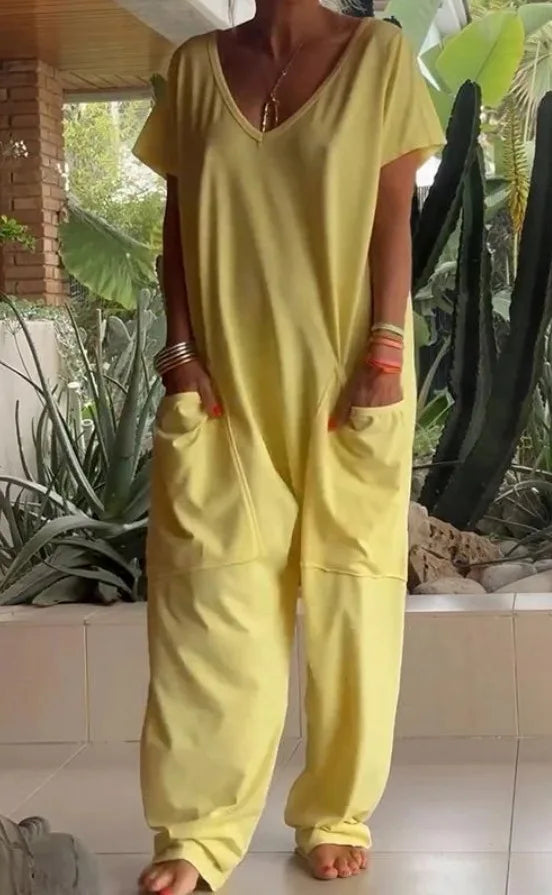 Vega | Wide-Leg-Jumpsuit mit Taschen