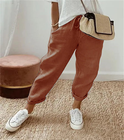 Jade | Knöchellange Wide-Leg-Hose