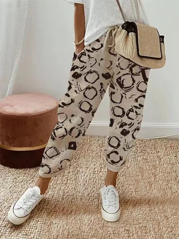 Jade | Knöchellange Wide-Leg-Hose