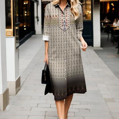 Luna | Oversized-Hemdblusenkleid