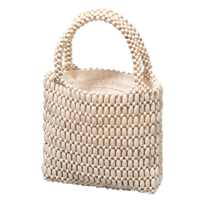 Rocio | Shopper mit Holzperlen