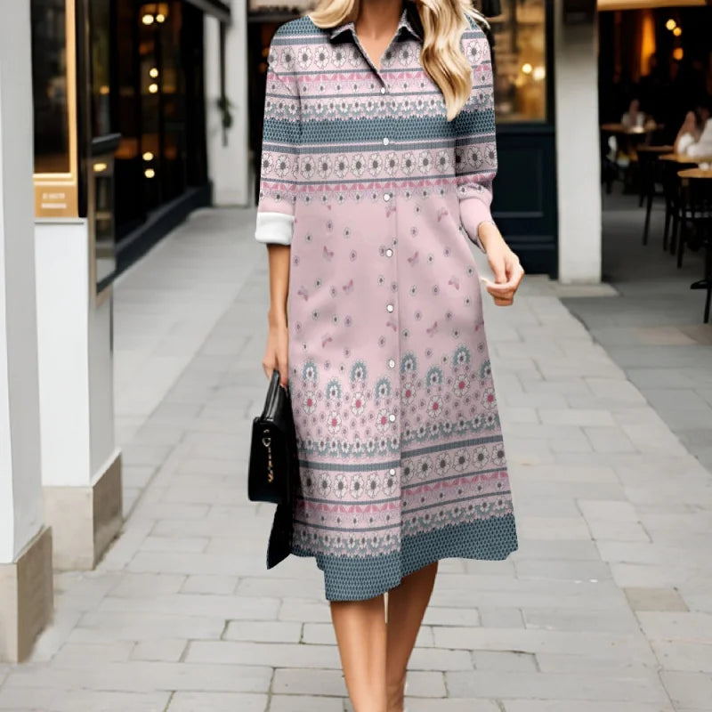 Luna | Oversized-Hemdblusenkleid
